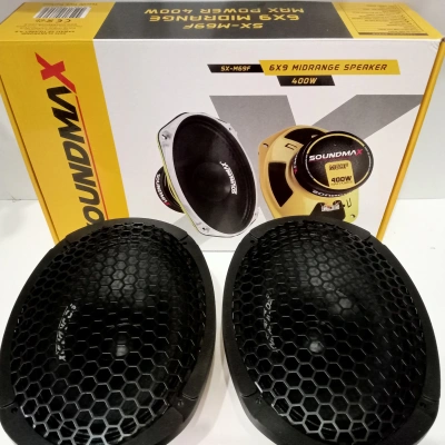 Soundmax Oval Midrange Hoparlör  - 400w 100RMS Soundmax Kayık Midrange