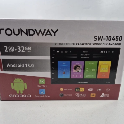 Soundway İnce Kasa Android Double Teyp – Aşağı Yukarı Ayarlanan Tofaş Android Ekranlı Teyp