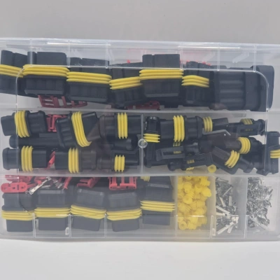 Su Geçirmez Araç Kablo Seti - 352 Parça Su Geçirmez Konnektör Seti - Kablo Ekleme Aparatı