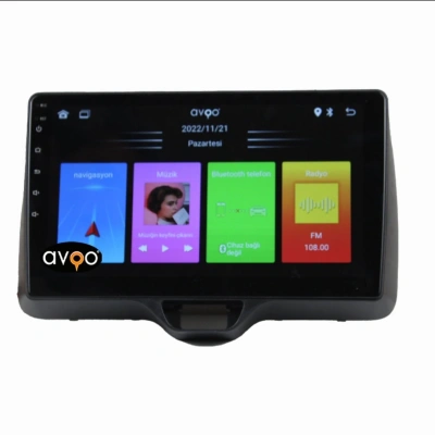 Toyota Yaris Teyp – Toyota Yaris ( 2020 - 2021 ) Oem Android Multimedya – Toyota Yaris Android Double Teyp