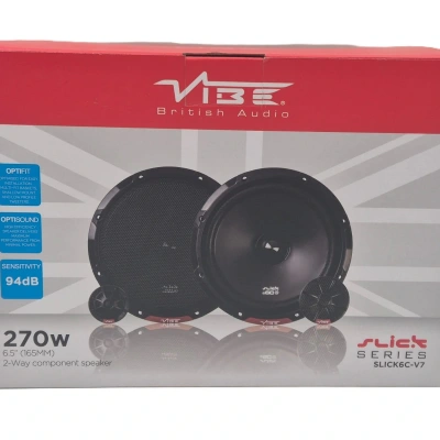 VİBE 16cm Component Hoparlör - VİBE Slick6C-V7 16cm Mid Takımı - VİBE Komponent Hoparlör Seti