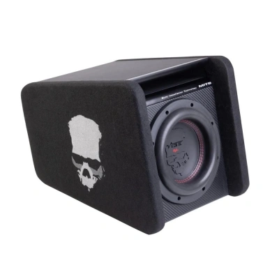 VİBE Pro Bass 20 cm Kendi Özel Kabininde 2400w 800 RMS 2+2 OHM , VİBE BDMIT8 20cm Çift Bobin Kabinli Bass