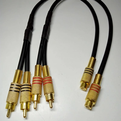 YSN Sounds Bakır Y Kablo - El Yapımı %100 Bakır Kaliteli Y Kablo - 2 Adet