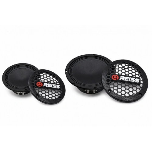 20cm Hoparlör Kapağı - Reiss Logolu Plastik Midrange Hoparlör Kapak 20 cm - 2 Adet