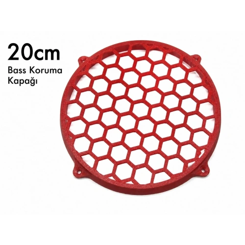 20cm Bass Koruma Kapağı - Subwoofer Koruma Kapağı 20cm - 1 Adet