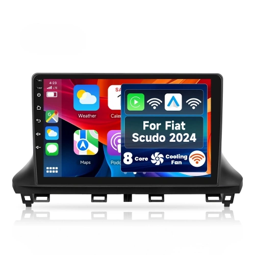 Fiat Scudo Android Teyp – Fiat Scudo ( 2024 - 2026 ) Oem Android Multimedya – Fiat Scudo Android Double Teyp