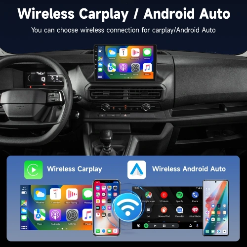 Fiat Scudo Android Teyp – Fiat Scudo ( 2024 - 2026 ) Oem Android Multimedya – Fiat Scudo Android Double Teyp