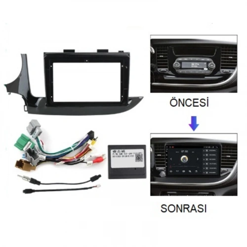 Opel Mokka Android Teyp – Opel Mokka ( 2016 - 2019 ) Oem Android Multimedya – Opel Mokka Android Double Teyp