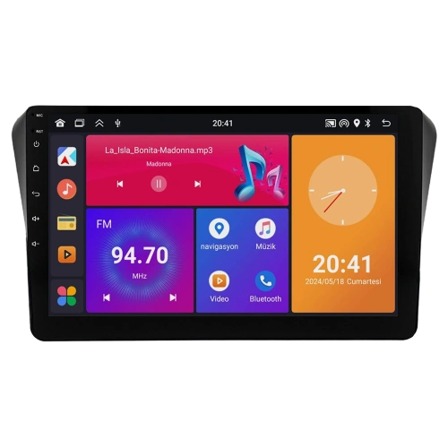 Nissan Micra Android Teyp – Nissan MICRA ( 2018 - 2022 ) Oem Android Multimedya – Nissan Micra Android Double Teyp