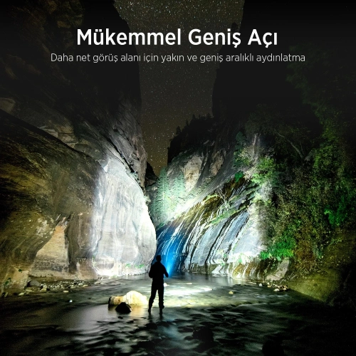 Bix BX2132FL Şarjlı El Feneri , 24w Led ,  1000 Lümen , 900 Metre Uzun Menzil , Zoomlu , Power Ledli Metal El Feneri