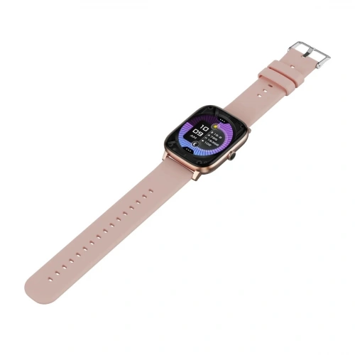 BİX Akıllı Saat Pembe - SW03 2.01” TFT Geniş Ekran, Spor Sağlık Takibi ve Bluetooth , Telefon Görüşme iOS & Android Uyumlu Akıllı Saat