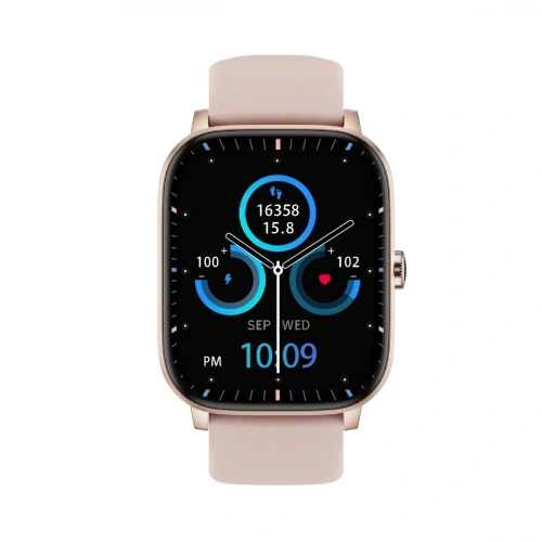 BİX Akıllı Saat Pembe - SW03 2.01” TFT Geniş Ekran, Spor Sağlık Takibi ve Bluetooth , Telefon Görüşme iOS & Android Uyumlu Akıllı Saat