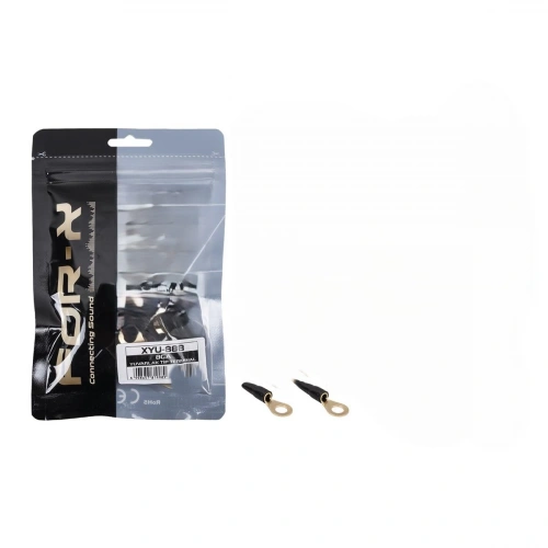 8 GA Bakır Yalıtımlı Amfi Kablo Ucu – Siyah - 2 Adet - Şase İçin Bakır Pabuç - 8ga Amfi Güç Kablosu Ucu - 2 Adet