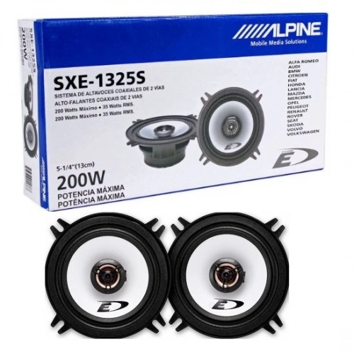 Alpine 13cm Hoparlör - Alpine SXE-1325S Kapı Hoparlörü 13 cm - Alpine Profesyonel Hoparlör 13cm