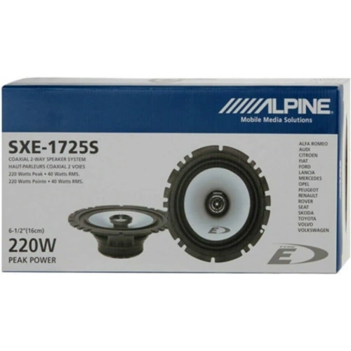 Alpine 16cm Hoparlör - Alpine SXE-1725S Kapı Hoparlörü 16 cm - Alpine Profesyonel Hoparlör 16cm