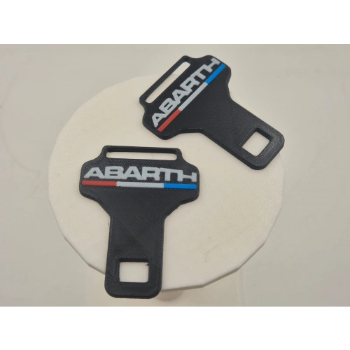 Abarth Kemer Tokası , ABARTH Araç Kemer İkaz Susturucu , Kemer Bip Bip Susturucu - 2 Adet