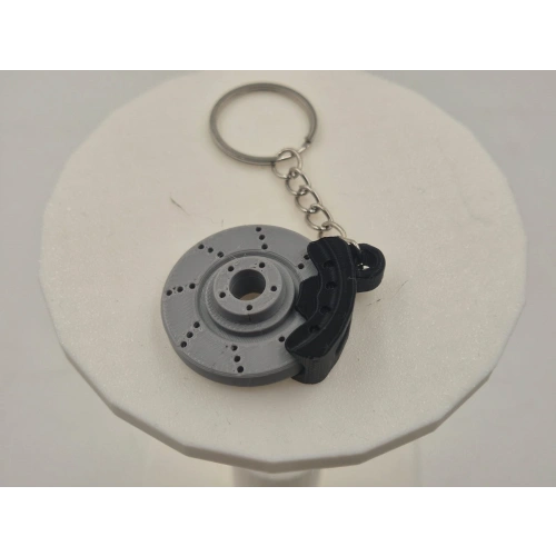 Fren Diski Anahtarlık , Araç Fren Balatası Anahtarlık - Balatalı Fren Diski Şeklinde Araba Anahtarlığı