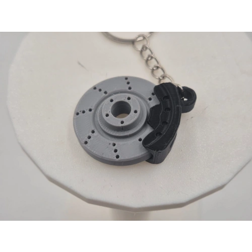 Fren Diski Anahtarlık , Araç Fren Balatası Anahtarlık - Balatalı Fren Diski Şeklinde Araba Anahtarlığı