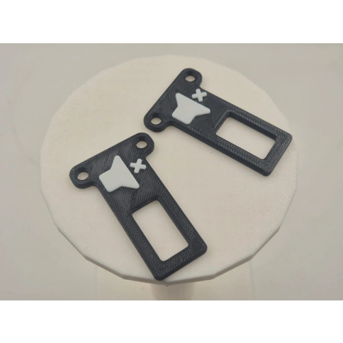 Araç Kemer Tokası , Universal Araç Kemer İkaz Susturucu , Mute Logolu Kemer Bip Bip Susturucu - 2 Adet