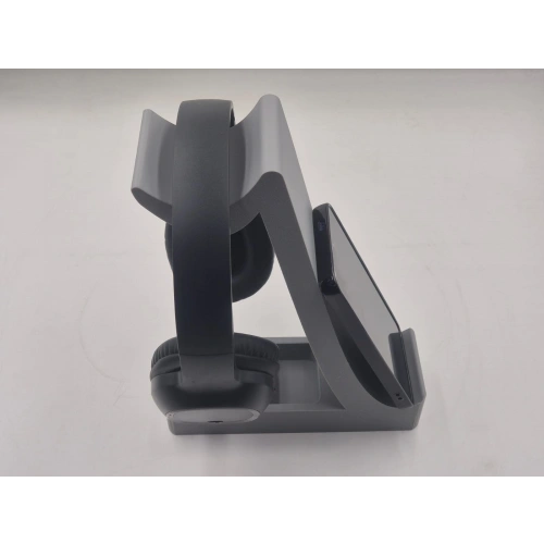 Kulaklık Standı + Telefon Tutucu + Depo Yeri Hepsi Bir Arada - Fonksiyonel Kulaklık Standı