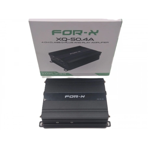 For-x Android Amfi - For-x XQ-50.4A Android Amfi - Amfi Tesisatı Gerekmeyen Android Teybe Ses Yükseltici Amfi