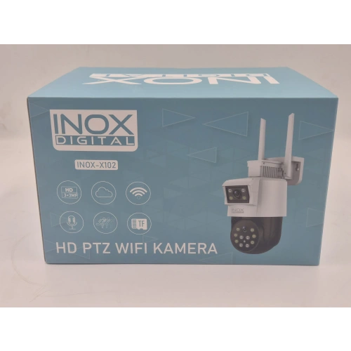 İnox Güvenlik Kamerası - İnox X102 3+3MP Dual Lens WİFİ Güvenlik Kamerası