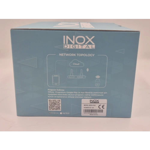 İnox Güvenlik Kamerası - İnox X102 3+3MP Dual Lens WİFİ Güvenlik Kamerası