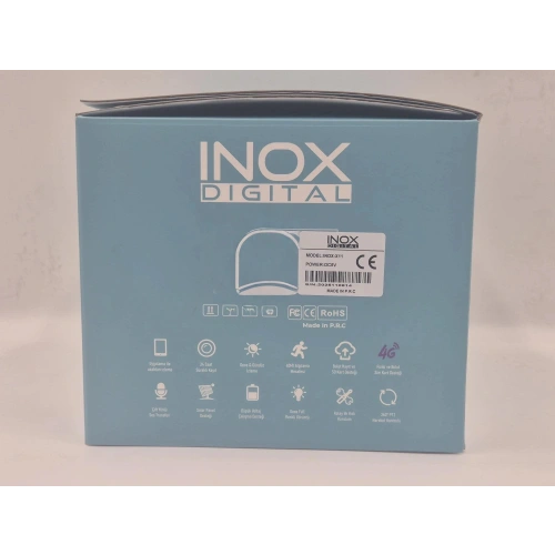 İnox Solar Güvenlik Kamerası - İnox X11 4G e-SİM Destekli 2MP Güneş Enerjili Güvenlik Kamerası