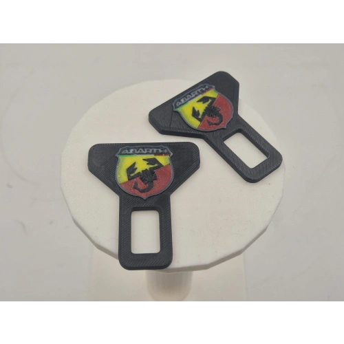 Abarth Kemer Tokası , Abarth  Araç Kemer İkaz Susturucu , Kemer Bip Bip Susturucu - 2 Adet