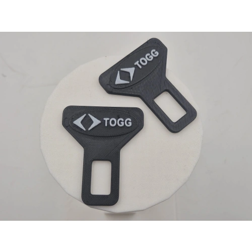 TOGG Kemer Tokası , TOGG Araç Kemer İkaz Susturucu , TOGG Kemer Bip Bip Susturucu - 2 Adet