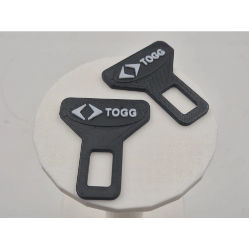TOGG Kemer Tokası , TOGG Araç Kemer İkaz Susturucu , TOGG Kemer Bip Bip Susturucu - 2 Adet