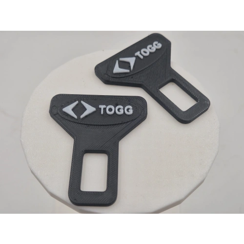TOGG Kemer Tokası , TOGG Araç Kemer İkaz Susturucu , TOGG Kemer Bip Bip Susturucu - 2 Adet