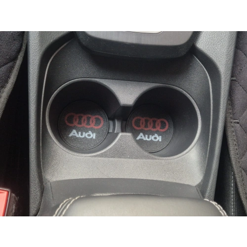 Audi Araç Bardaklık Altlığı , Audi Şişe ve Bardak Altlığı, Audi Logolu Oto Bardaklık Altlığı