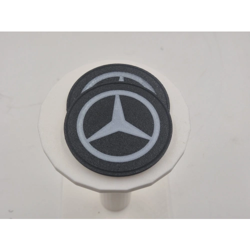 Mercedes Araç Bardaklık Altlığı , Mercedes Şişe ve Bardak Altlığı, Mercedes Logolu Oto Bardaklık Altlığı