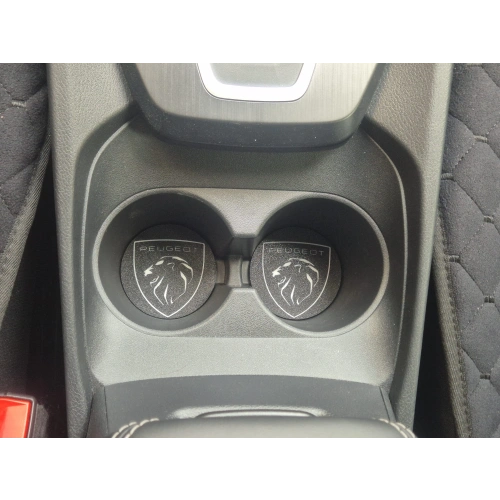 Peugeot Araç Bardaklık Altlığı , Peugeot Şişe ve Bardak Altlığı, Peugeot  Logolu Oto Bardaklık Altlığı