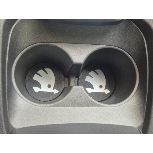 Skoda Araç Bardaklık Altlığı , Skoda Şişe ve Bardak Altlığı, Skoda Logolu Oto Bardaklık Altlığı