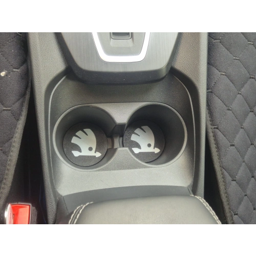 Skoda Araç Bardaklık Altlığı , Skoda Şişe ve Bardak Altlığı, Skoda Logolu Oto Bardaklık Altlığı