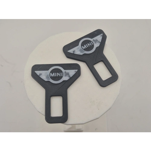 Mini Cooper Kemer Tokası , Mini Cooper Araç Kemer İkaz Susturucu , Mini Cooper Kemer Bip Bip Susturucu - 2 Adet