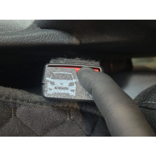 Araba Logolu Kemer Tokası , Universal Araç Kemer İkaz Susturucu , Kemer Bip Bip Susturucu - 2 Adet