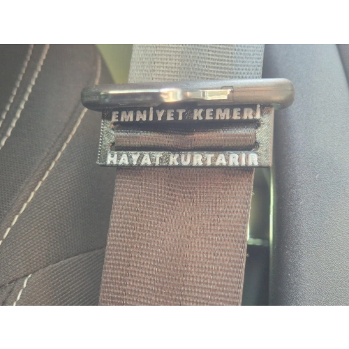 Araç Kemer Tokası Tutucu, Araç Kemer Tokası Klipsi , Kemer Tokası Sabitleyici - 2 Adet