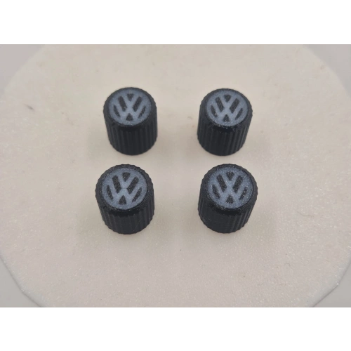 Volkswagen Sibop Kapağı , VW Araç Lastik Sibop Kapağı , Volkswagen Araç Tekerlek Sibop Kapağı - 4 Adet