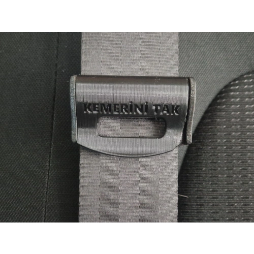 Araç Kemer Tokası Tutucu, Ayarlanabilir Kemer Tokası Klipsi , Kemer Tokası Sabitleyici - 2 Adet