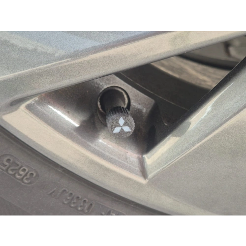 Mitsubishi Sibop Kapağı , Mitsubishi Araç Lastik Sibop Kapağı , Mitsubishi Araç Tekerlek Sibop Kapağı - 4 Adet