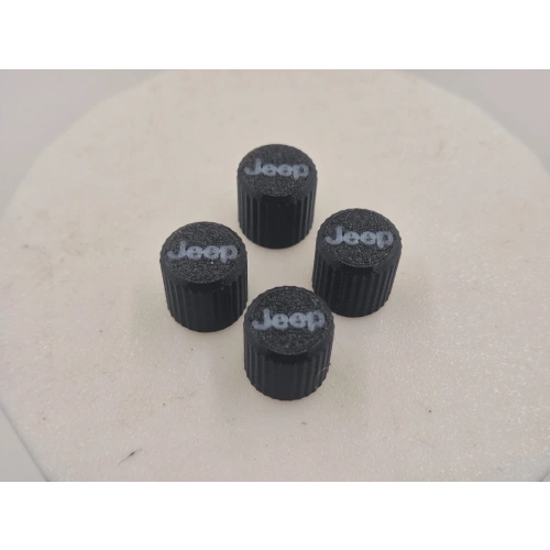 Jeep Sibop Kapağı , Jeep Araç Lastik Sibop Kapağı , Jeep Araç Tekerlek Sibop Kapağı - 4 Adet