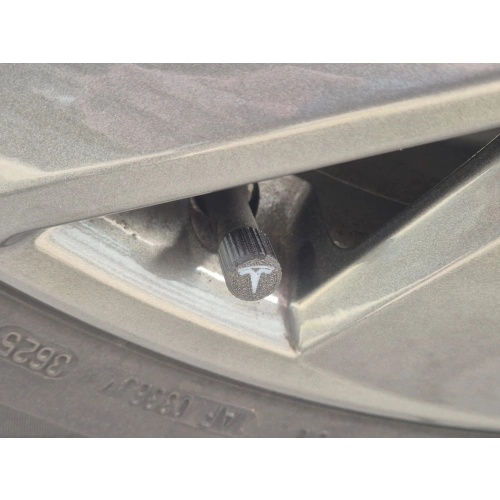 Tesla Sibop Kapağı , Tesla Araç Lastik Sibop Kapağı , Tesla Araç Tekerlek Sibop Kapağı - 4 Adet