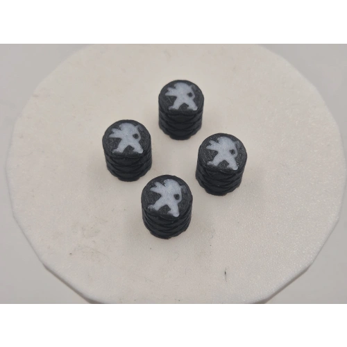 Peugeot Sibop Kapağı , Peugeot Araç Lastik Sibop Kapağı , Peugeot  Araç Tekerlek Sibop Kapağı - 4 Adet