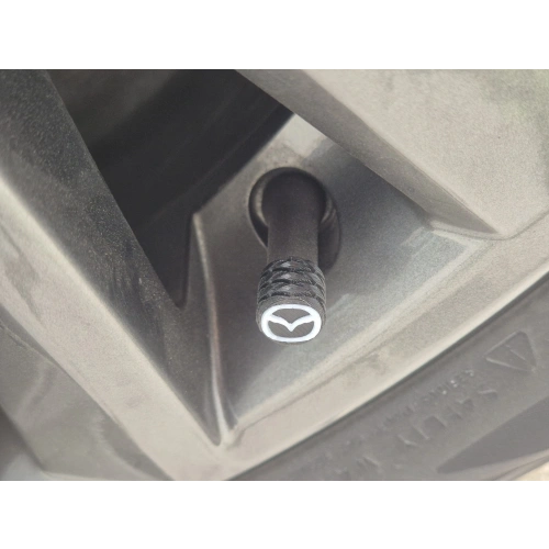 Mazda Sibop Kapağı , Mazda Araç Lastik Sibop Kapağı , Mazda Araç Tekerlek Sibop Kapağı - 4 Adet