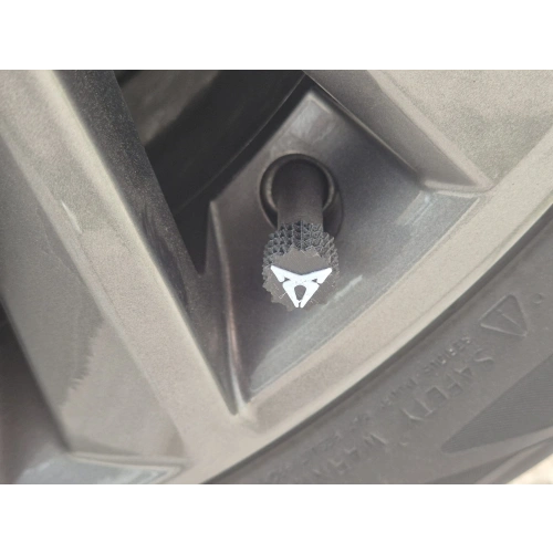 Cupra Sibop Kapağı , Cupra Araç Lastik Sibop Kapağı , Cupra Araç Tekerlek Sibop Kapağı - 4 Adet