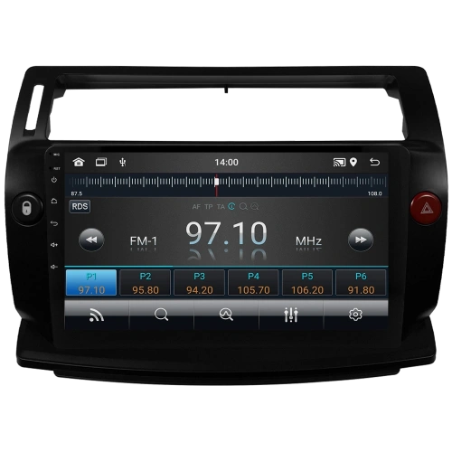Citroen C4 Teyp – Citroen C4 ( 2005 - 2011 ) Oem Android Multimedya – Citroen C4 Android Double Teyp