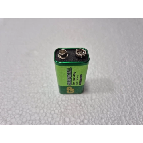 9 Volt Pil - GP 1604G-B Greencell 9 Volt Pil - Kalite 9V Pil - 1 Adet